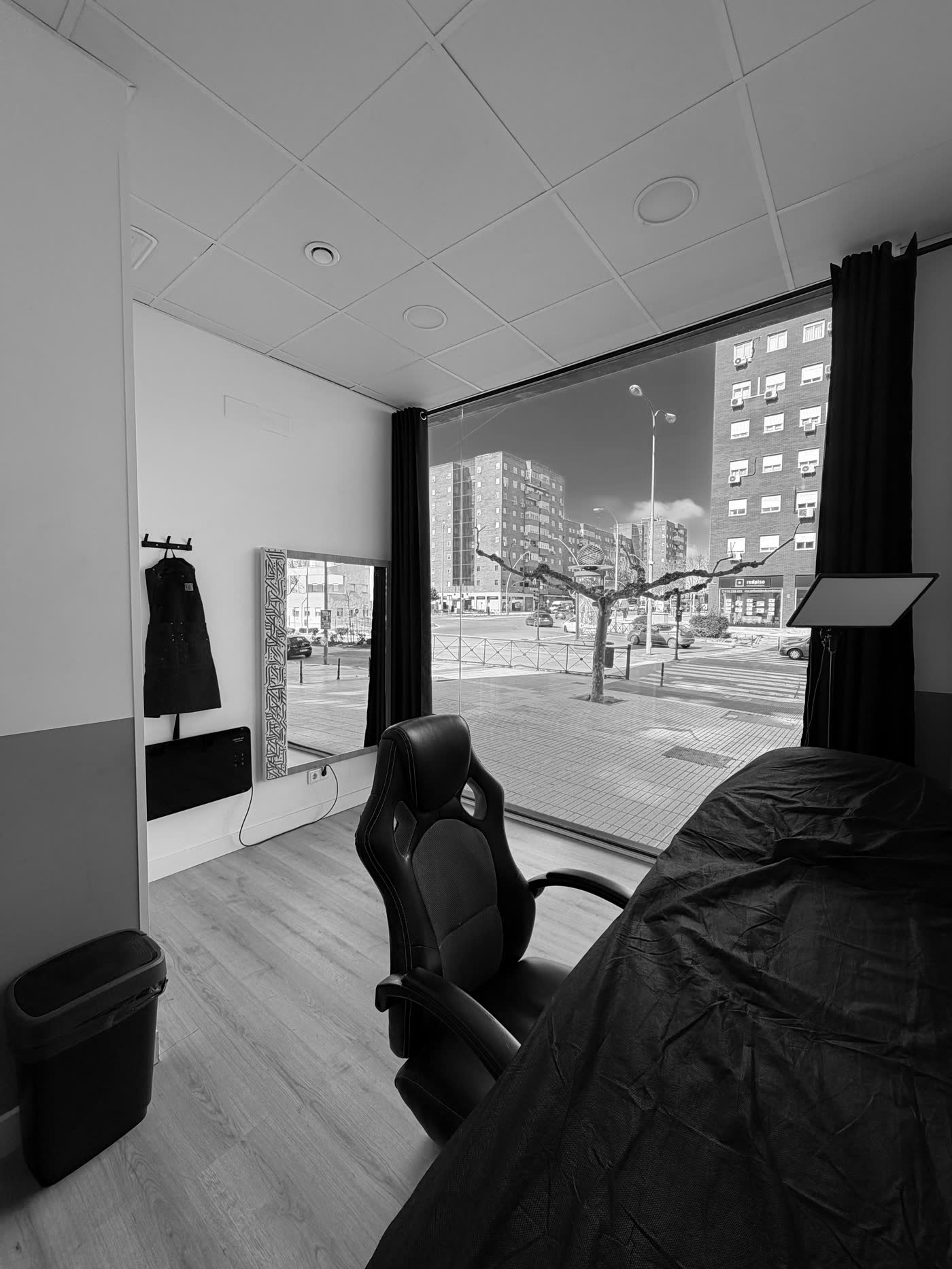 Cabina del estudio Bizio Madrid