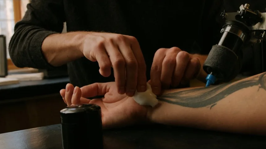 Rutina de hidratacion para cuidar un tatuaje en invierno con calefaccion